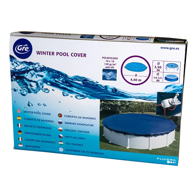 Cubierta invierno GRE Ø440 cm para piscina redonda Ø350-360 cm – CIPR351