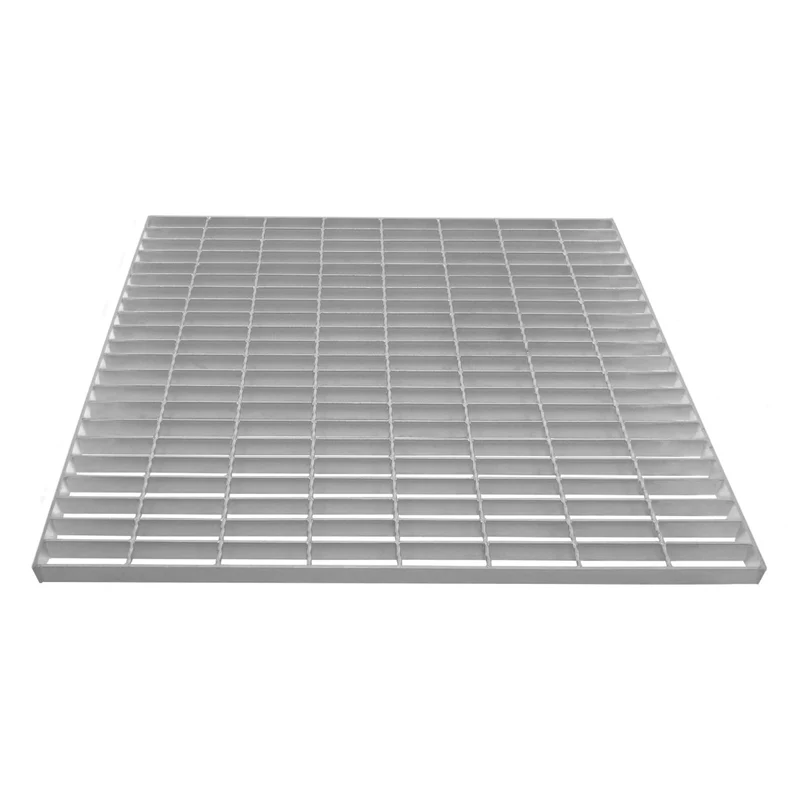 Grille Caillebotis en Acier Galvanisé - 800 x 800 mm