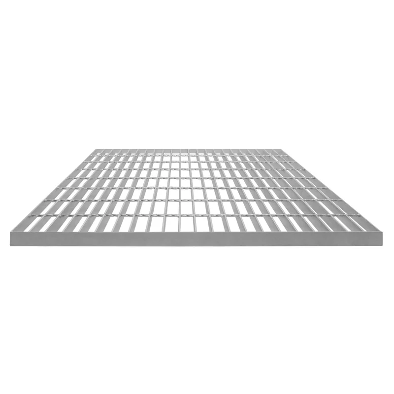 Grille Caillebotis en Acier Galvanisé - 800 x 800 mm