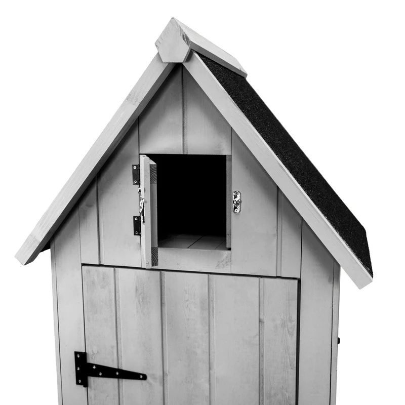 Abri de Jardin en Bois - Gris Clair