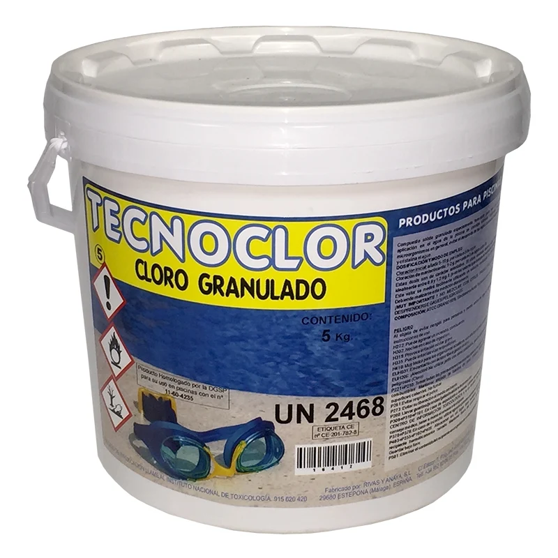Cloro Granulado Tecnoclor 16412 – Mantenimiento 5 kg