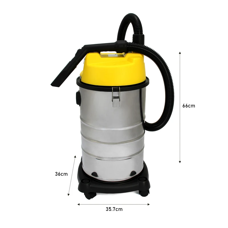 MAXBLAST Aspirateur Industriel 30 L Sec & Humide