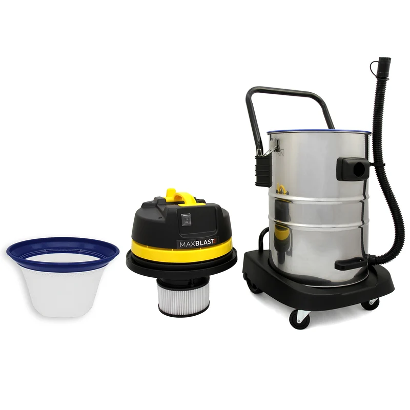 MAXBLAST Aspirateur Industriel 50 L Sec & Humide