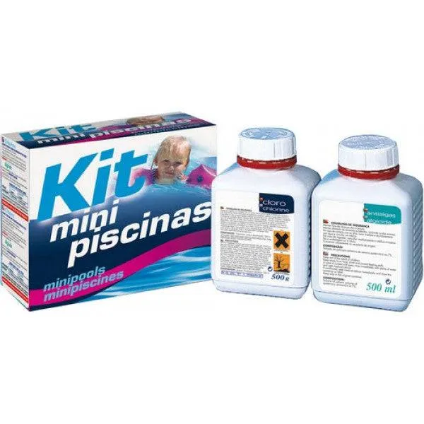 Kit mini piscinas - Cloro e Anti-Algas