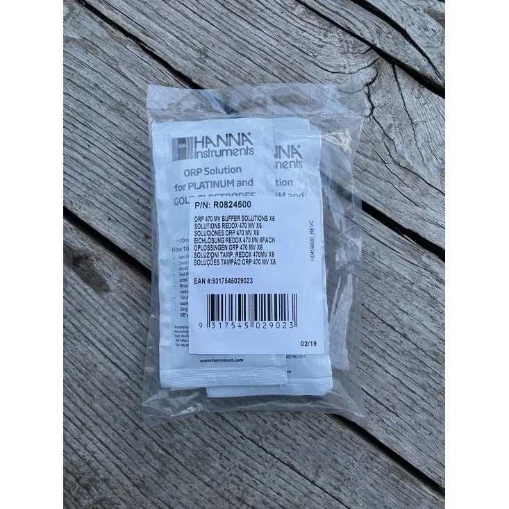 Zodiac - Soluciones patrón ORP 470 mV 6un Accesorio calibración para piscina