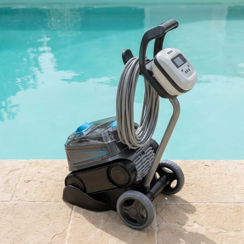 Aspirador robot ZODIAC CNX 50 iq limpa fundos Elétrico e Automático piscina