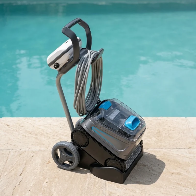 Aspirador robot ZODIAC CNX 40 iq limpa fundos Elétrico e Automático piscina