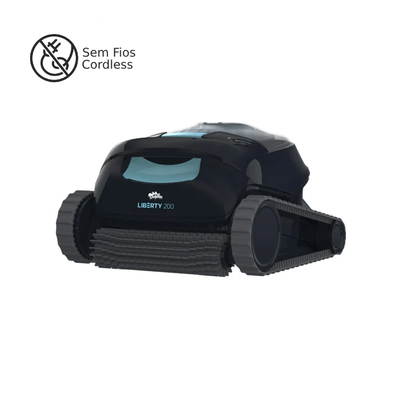 Aspirador robot Maytronics Dolphin LIBERTY 200 limpa fundos automático a bateria sem fios