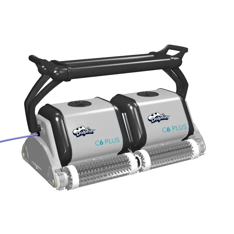 Aspirador robot Maytronics Dolphin C6 Plus Aspirador de Piscina publica limpa fundos