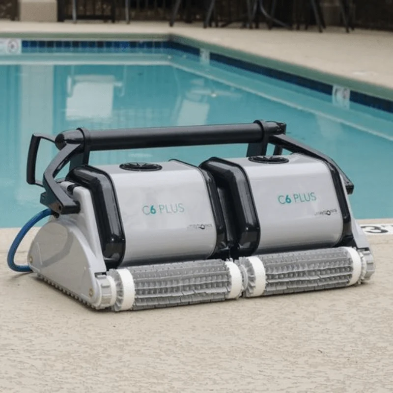 Aspirador robot Maytronics Dolphin C6 Plus Aspirador de Piscina publica limpa fundos