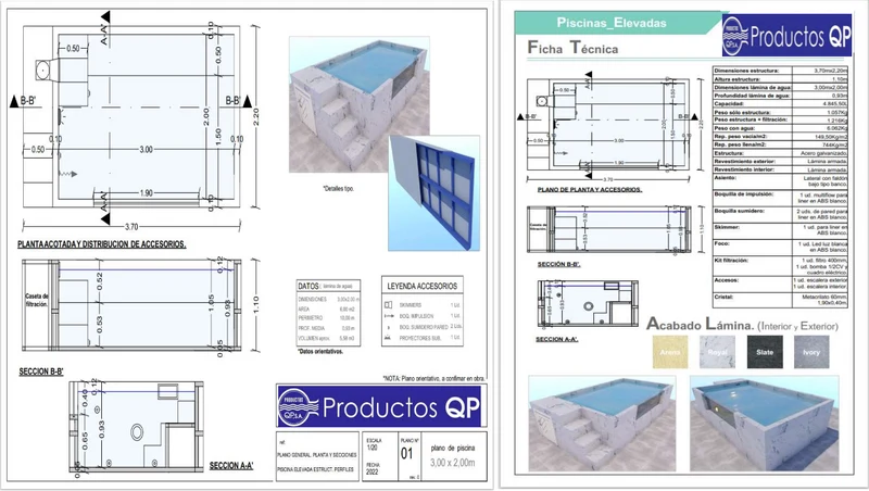 Piscina Elevada COMPACT POOL