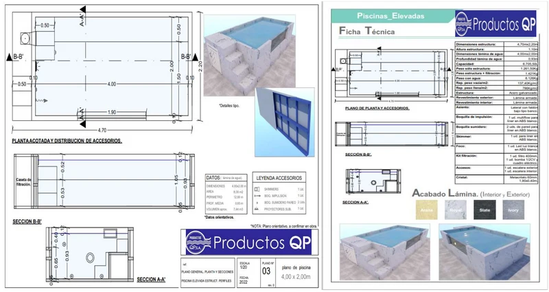 Piscina Elevada COMPACT POOL