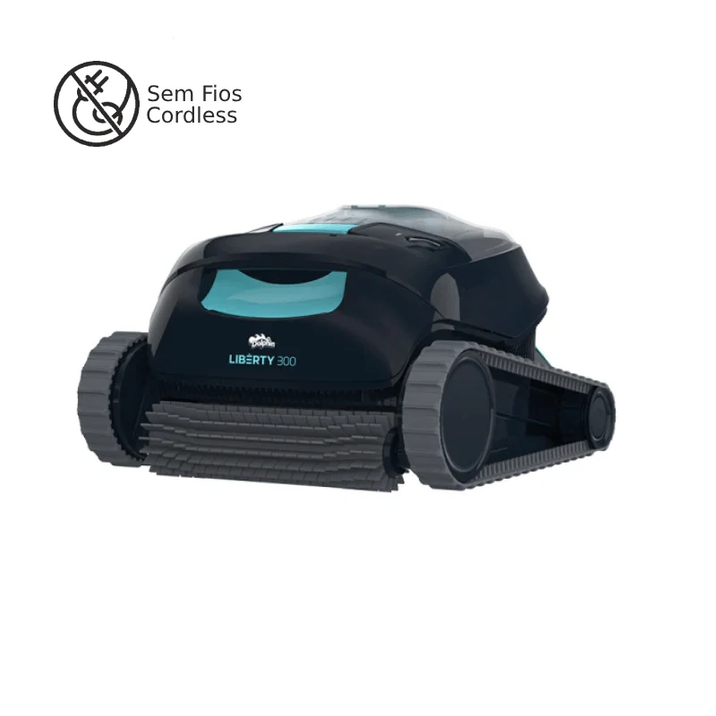 Aspirador robot Maytronics Dolphin LIBERTY 300 limpa fundos automático a bateria sem fios