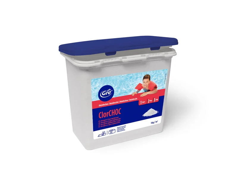 Cloro choque granulado 1 Kg. GRE