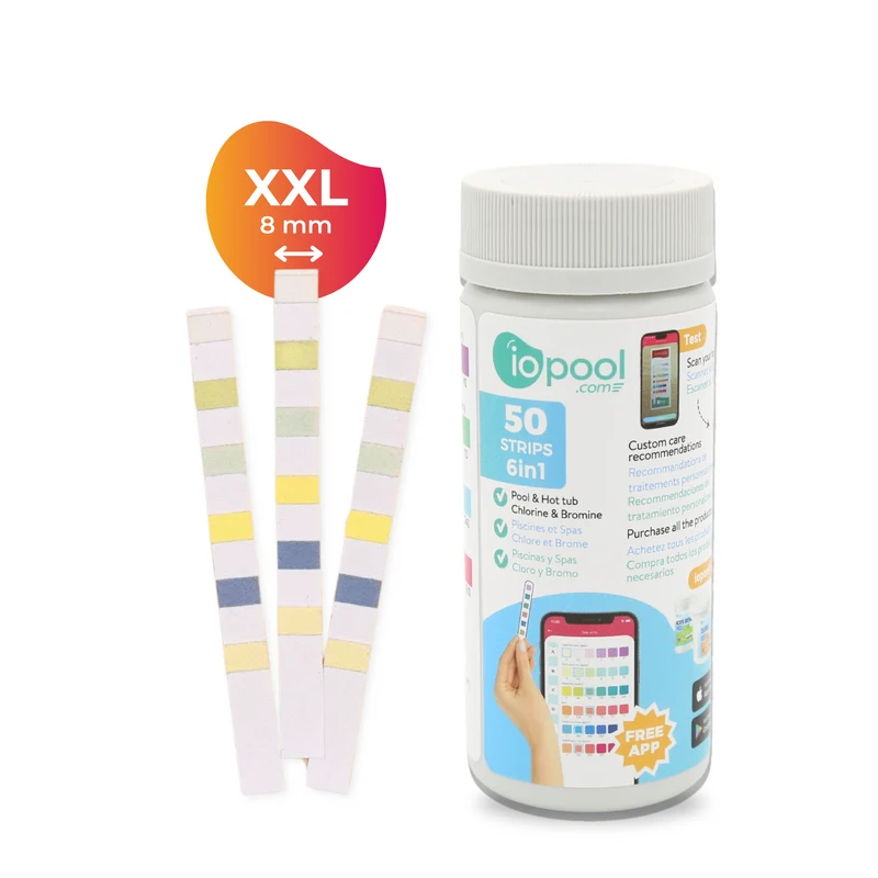 iopool 6-in-1 Test Strips x50