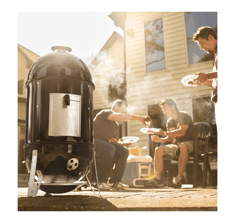Grelhador Smokey Mountain Cooker Fumeiro