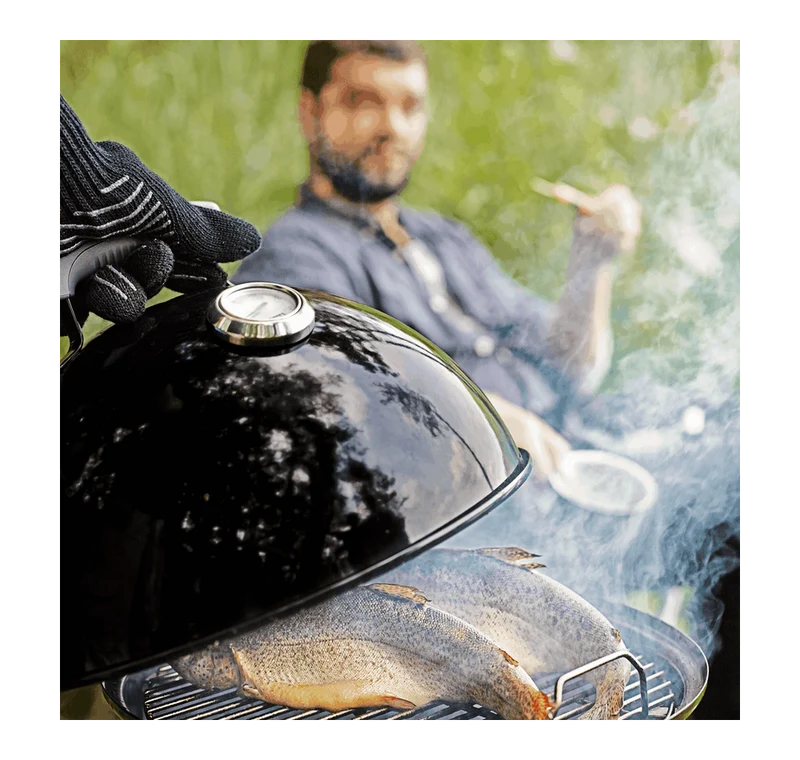 Grelhador Smokey Mountain Cooker Fumeiro
