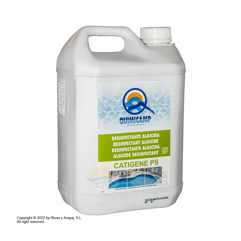 Algicida Desinfectante Catigene PS Quimicamp 5 L