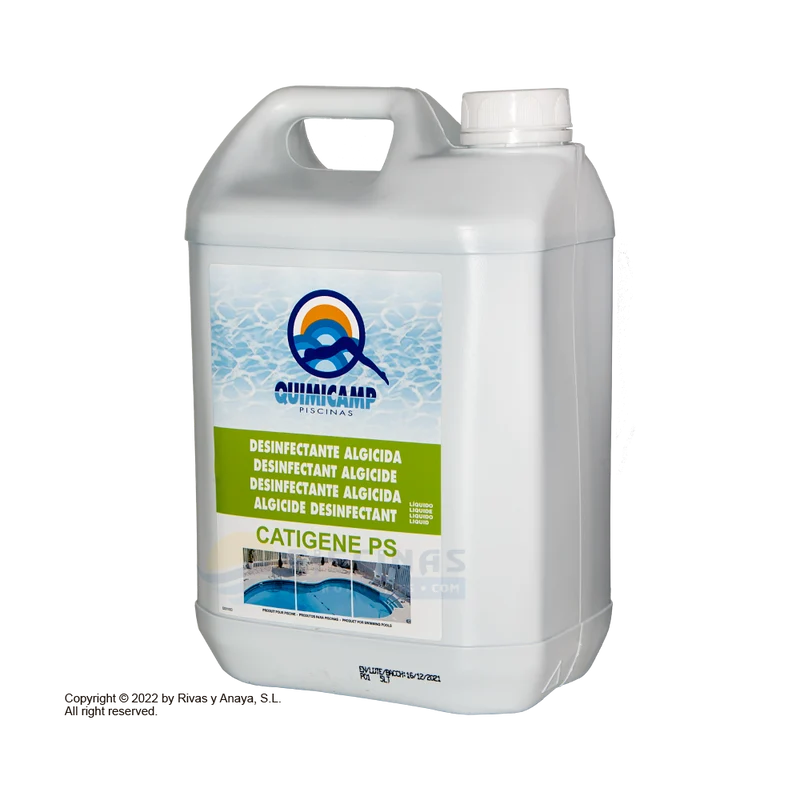Algicida Desinfectante Catigene PS Quimicamp 5 L