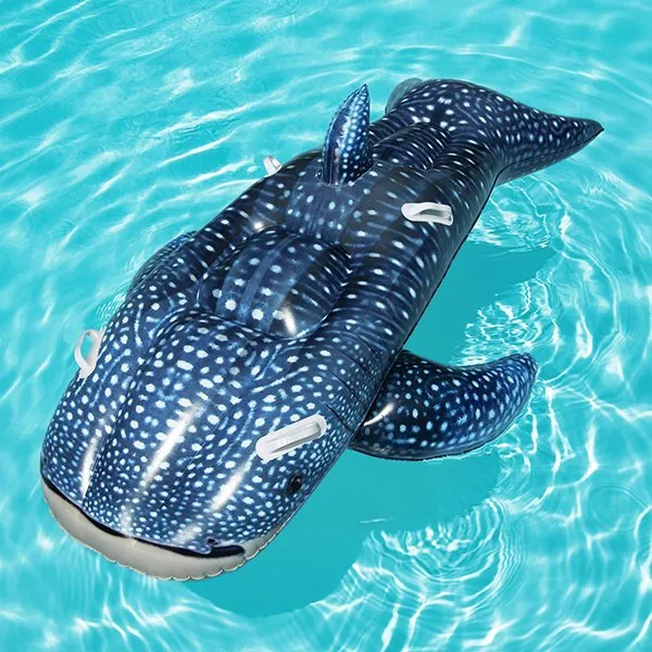 Baleine gonflable piscine