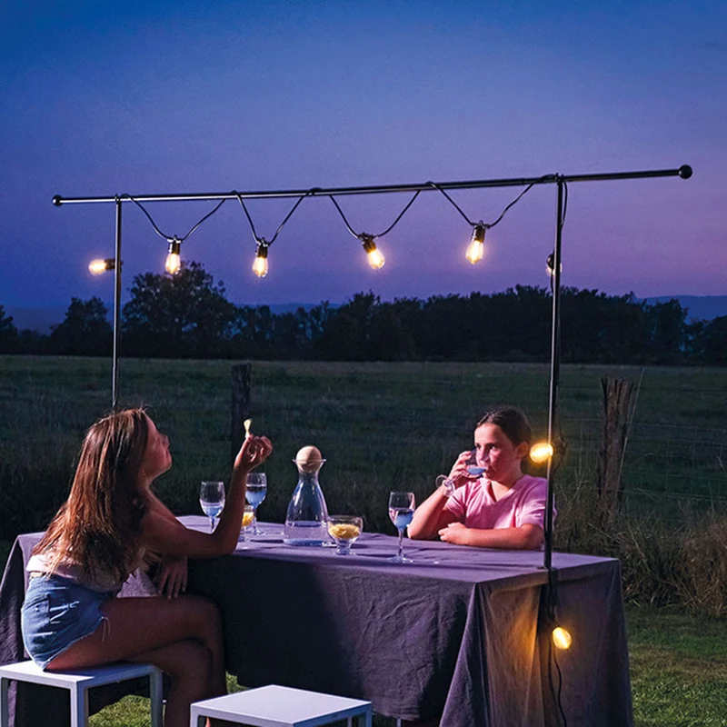Barre de table décorative Guirlande Support