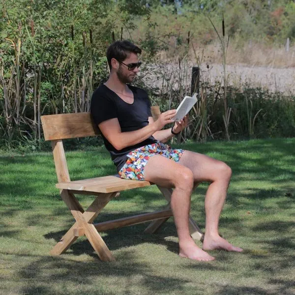 Banc en teck Teak