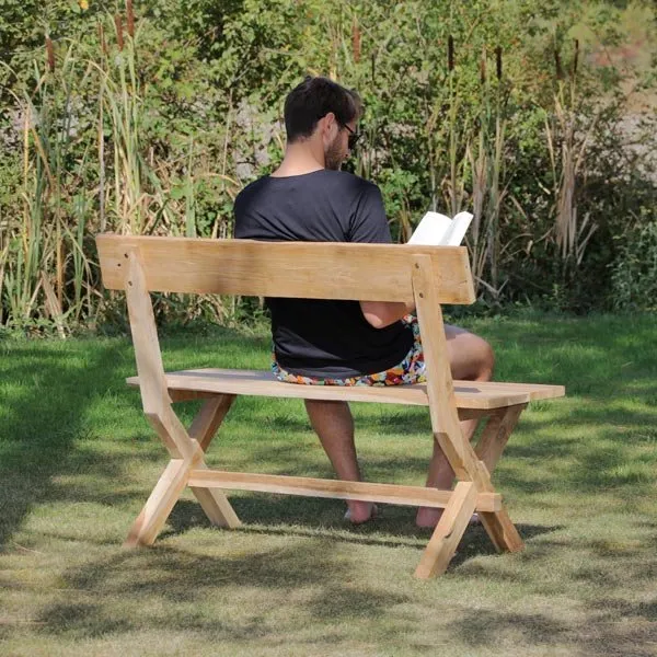 Banc en teck Teak