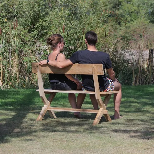 Banc en teck Teak