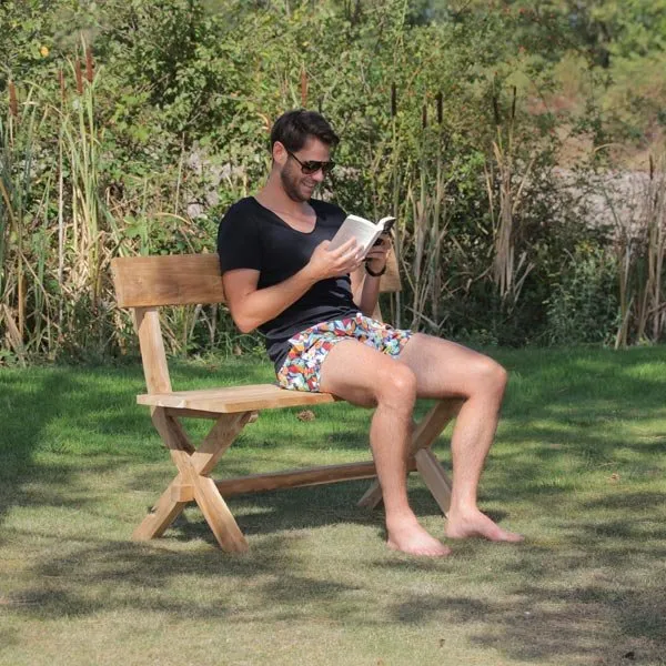 Banc en teck Teak