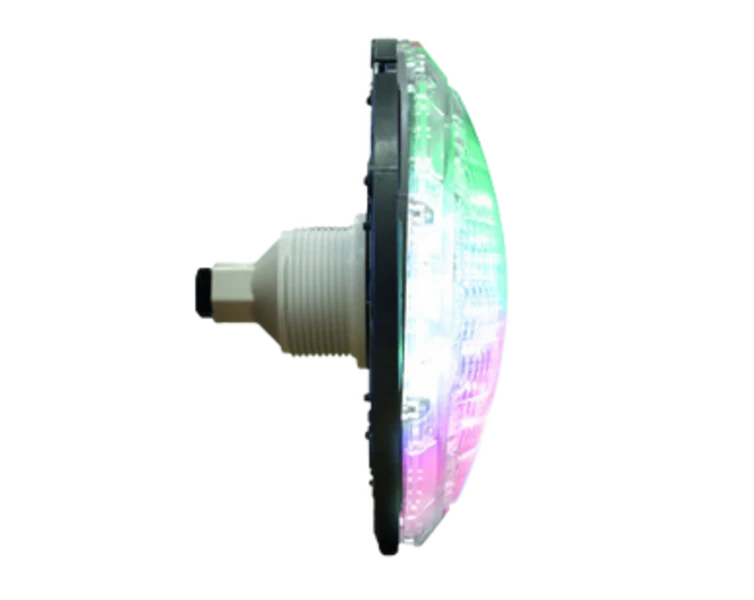 Projecteur LED piscine à visser sur le refoulement - Gaïa GAX30 - Couleurs RGBW - 30W - CCEI