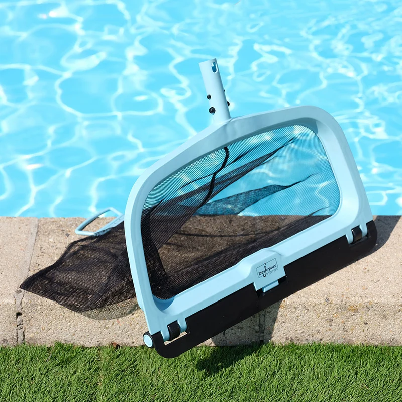Epuisette piscine avec raclette JD Epuisette de fond expert