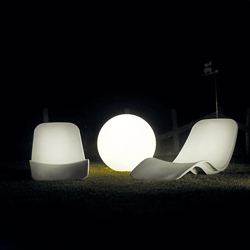 Boule lumineuse jardin Glob