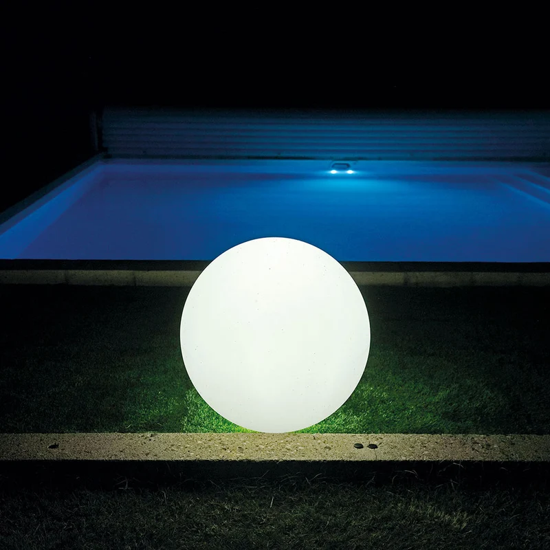 Boule lumineuse jardin Glob