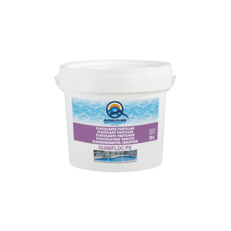 Floculante Pastilhas 20g QUIMIFLOC PS QP QUIMICAMP