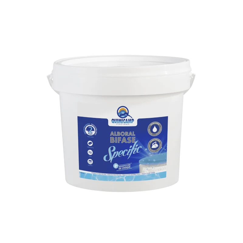Cloro Pastilhas 250g ALBORAL BIFASE SPECIFIC SB 5 Kg QP QUIMICAMP