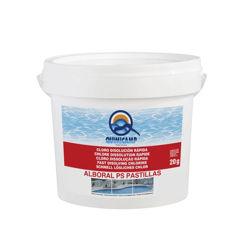 Cloro Rápido ALBORAL PS Pastilhas 20g QP QUIMICAMP