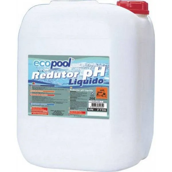 pH- (PH menos) ECOPOOL Líquido 27 L PRO