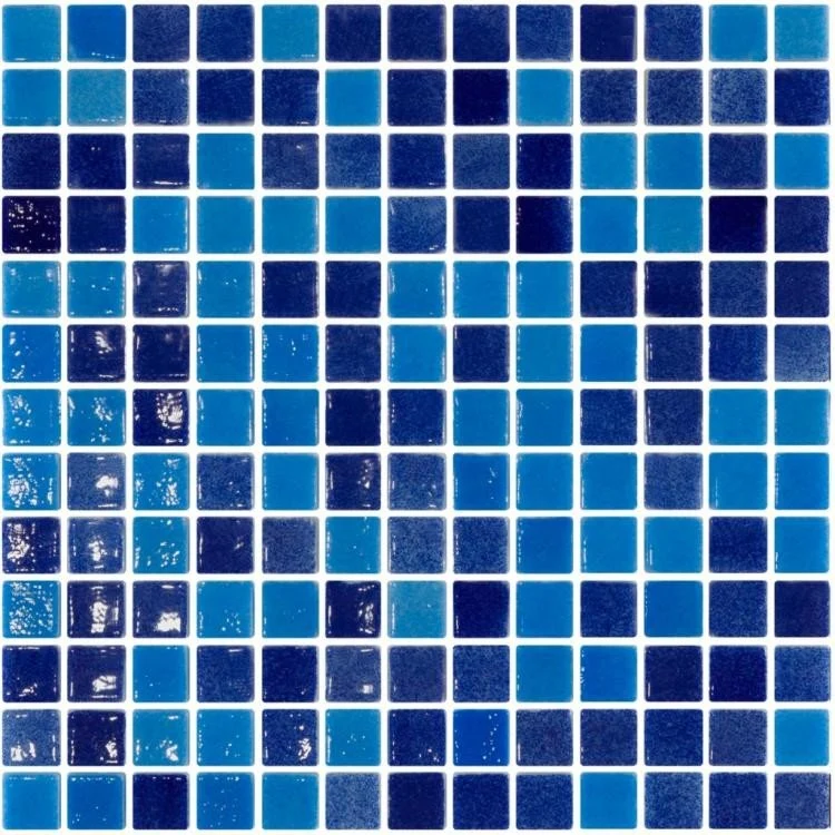 AstralPool - Gresite Mix Azules 2,5 x 2,5 cm