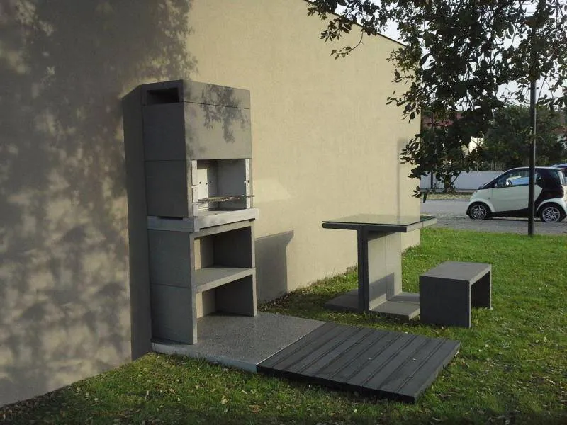 Churrasqueira Concrete Kit6