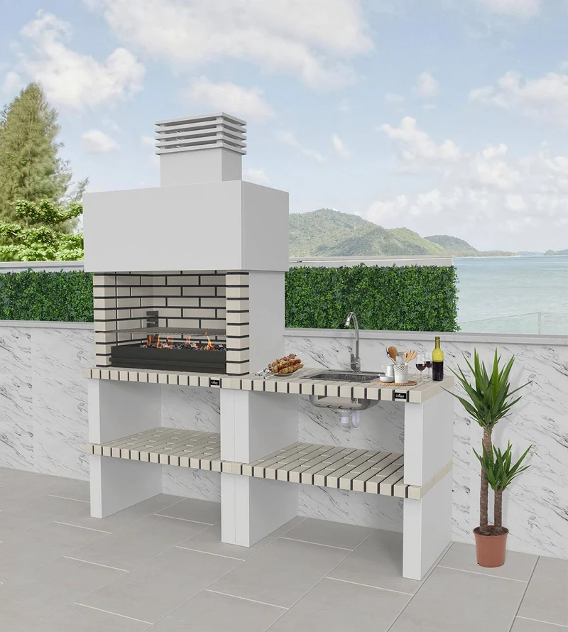 Churrasqueira Modular Moderna Gama Tróia