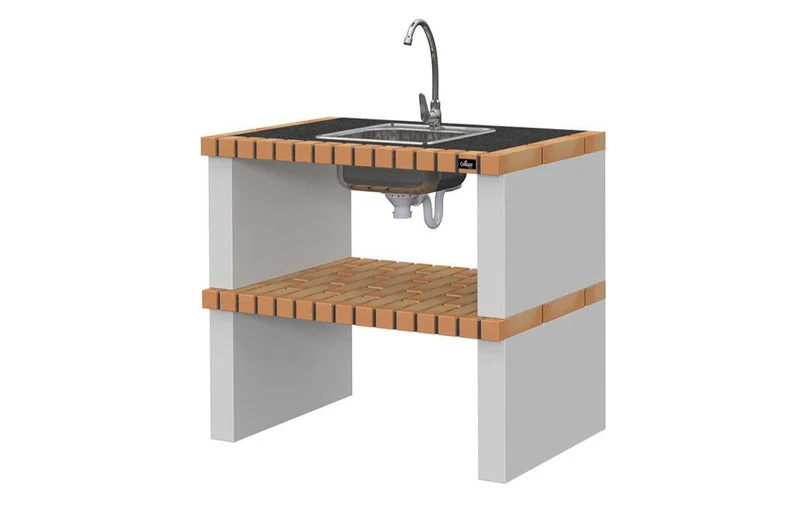Churrasqueira Modular Moderna Gama Tróia
