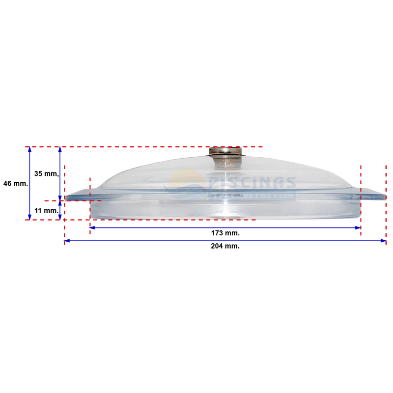 Tapa transparente + juntas filtro AstralPool Corona – 4404090102