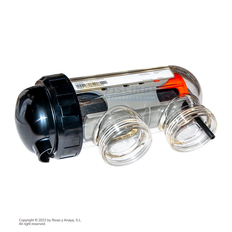 Electrodo célula Salt Expert 30 g/h CTX Certikin con vaso – Ref. 21907C (antigua CLSE032V)