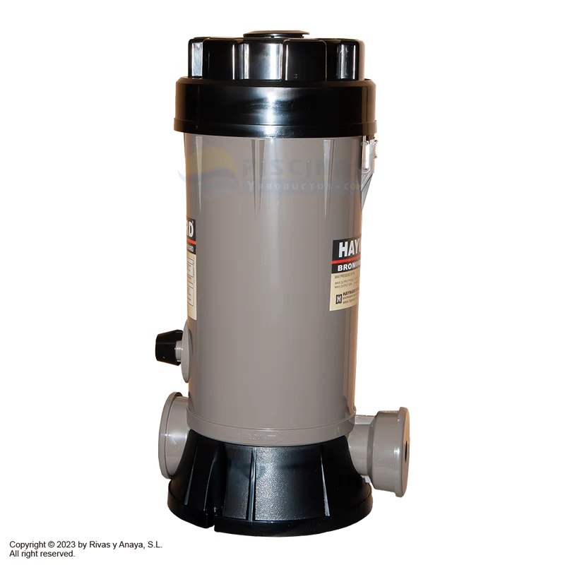 Dosificador de tabletas de cloro Hayward CL0220EURO 4 kg by-pass