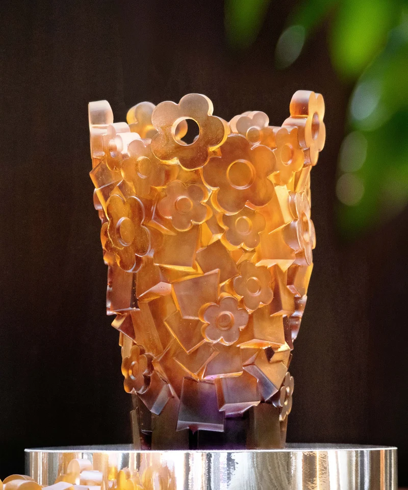 Blooming Rock Hubert Le Gall Vase grand modèle 99ex