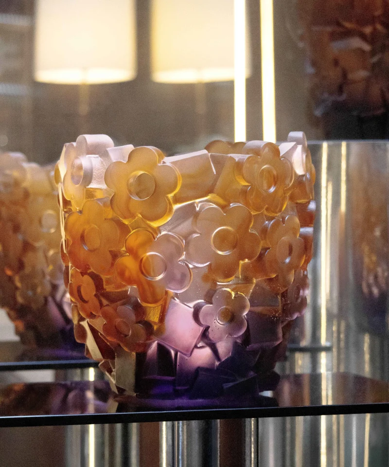Blooming Rock Hubert Le Gall Vase moyen modèle 125ex