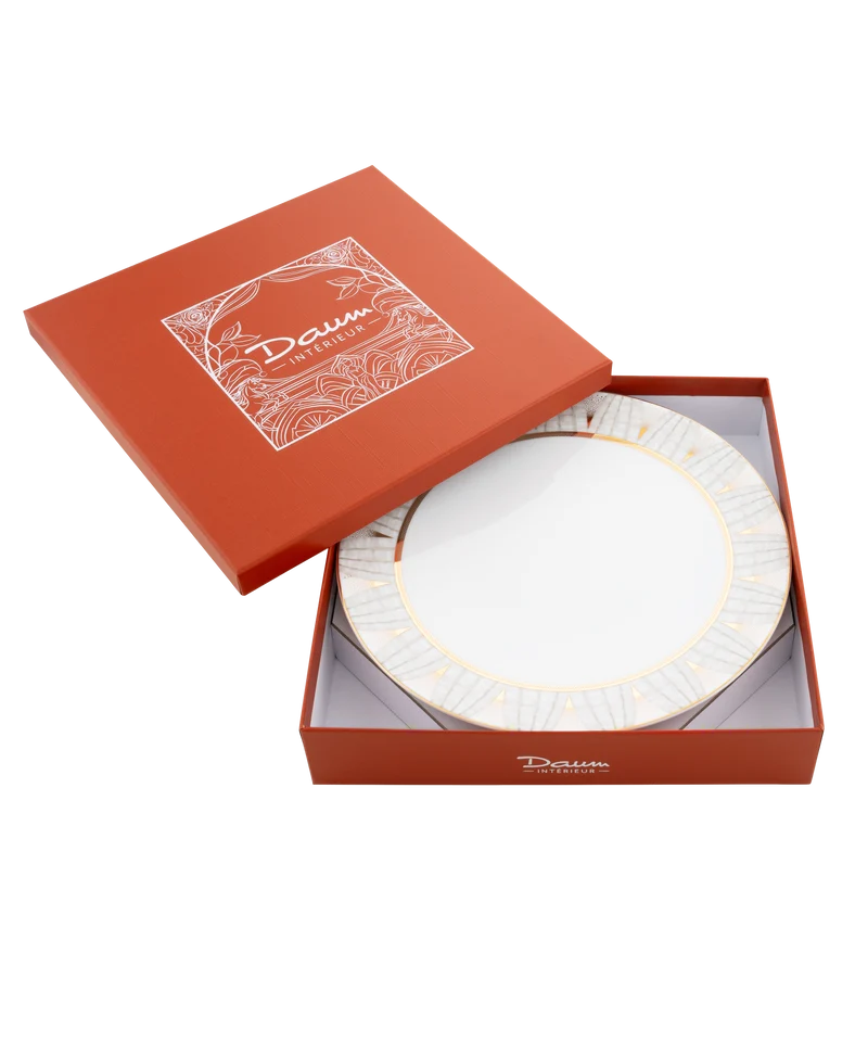 Or d'Abeille Coffret de 2 assiettes gastronomie