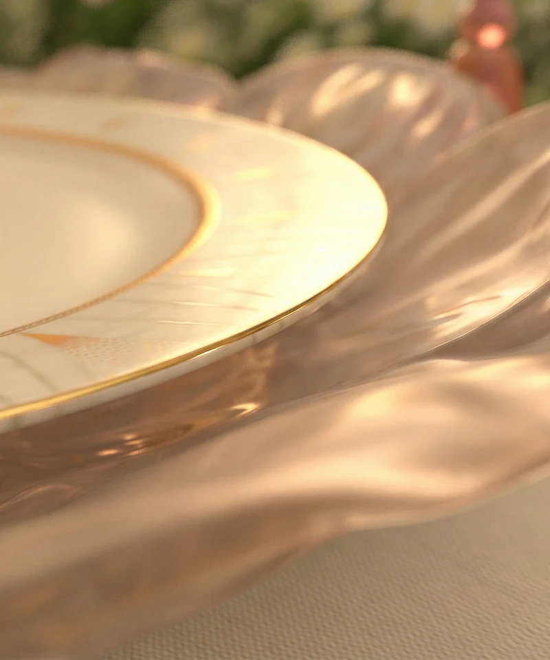 Or d'Abeille Coffret de 2 assiettes gastronomie
