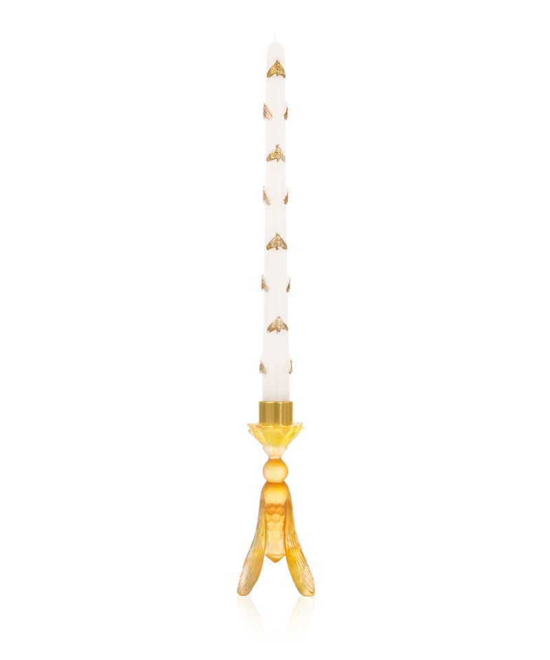 Or d'Abeille Porte chandelle et sa chandelle