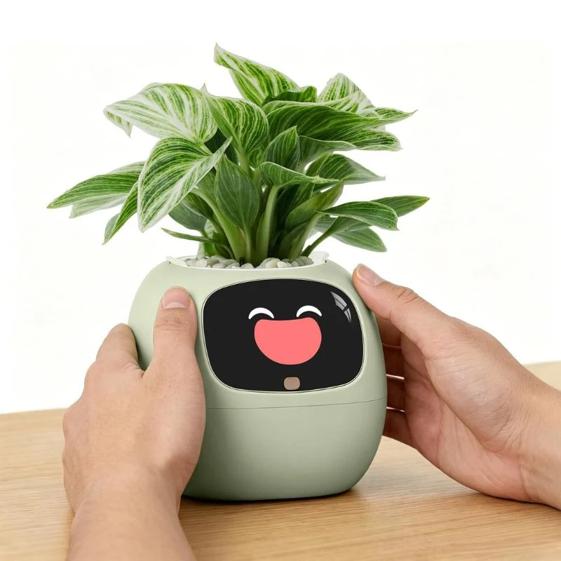 AI Smart Plant Pot with 100+ Expressions
